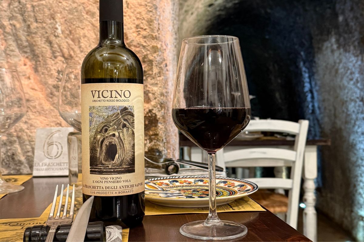 La Fraschetta degli Antichi Sapori, ristorante di cucina tipica scavato nella roccia