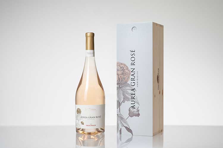 (Frescobaldi  presenta Aurea Gran Ros&eacute; delicata unione tra Syrah e Vermentino)