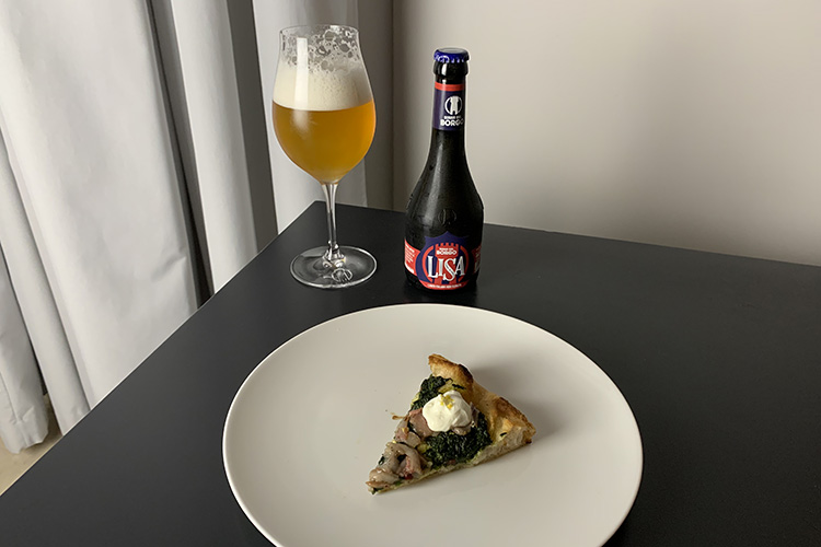 Pizza Popeye e Birra del Borgo Lisa Francesco Martucci, un trionfo in diretta