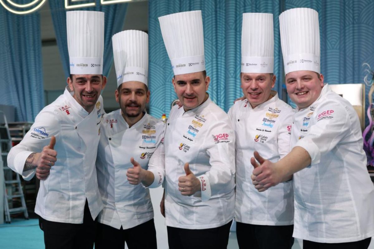 Gelato World Cup, la soddisfazione del team Italia: «Coronati 8 mesi di lavoro»