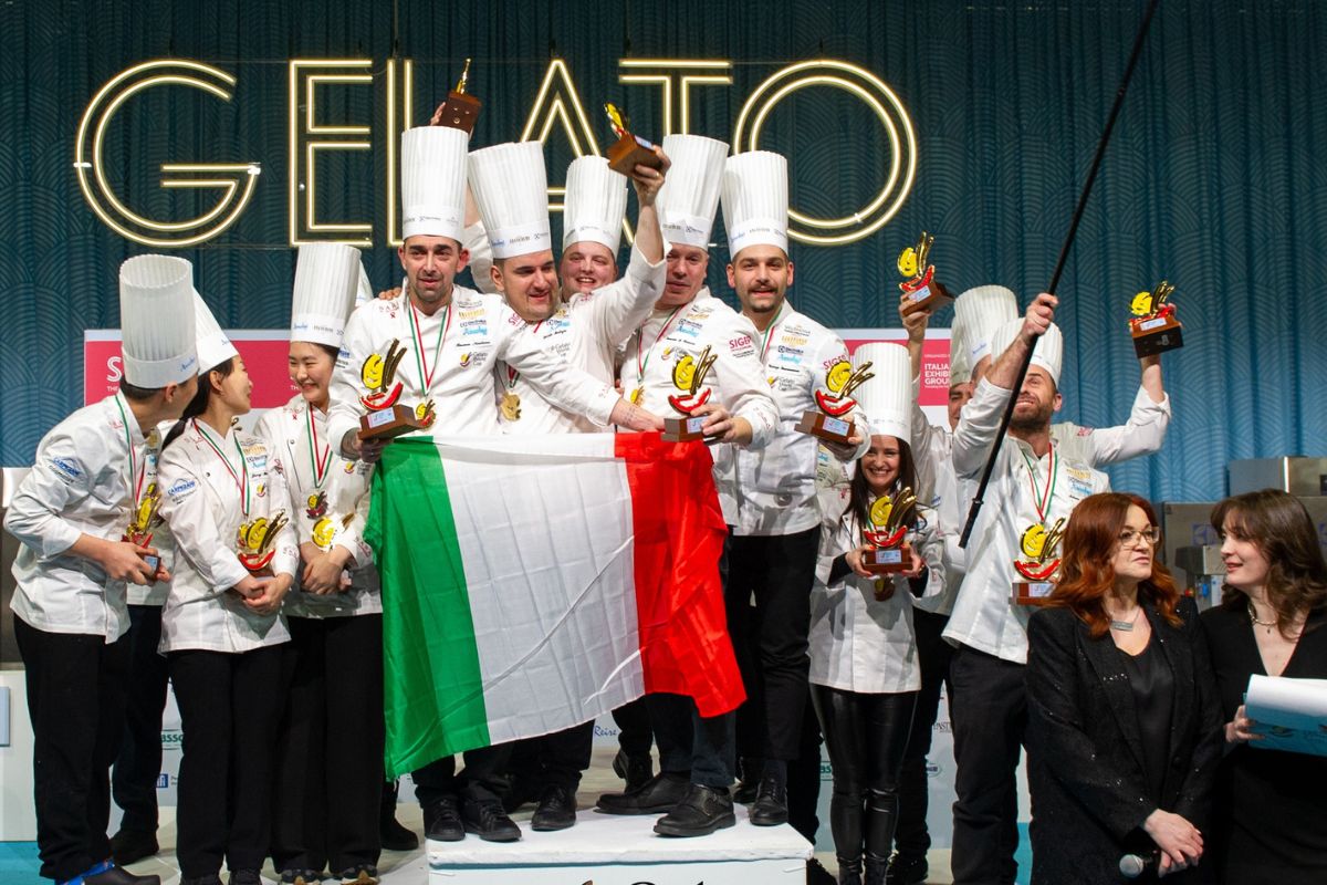 Gelato World Cup, la soddisfazione del team Italia: «Coronati 8 mesi di lavoro»