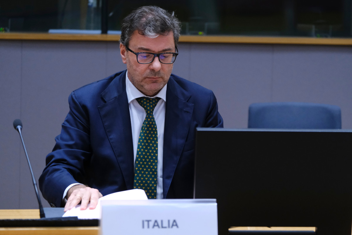 Il ministro dell’Economia, Giancarlo Giorgetti 