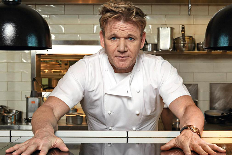 Gordon Ramsay (Gordon Ramsay sta con la Michelin &laquo;Le stelle sono del ristorante&raquo;)