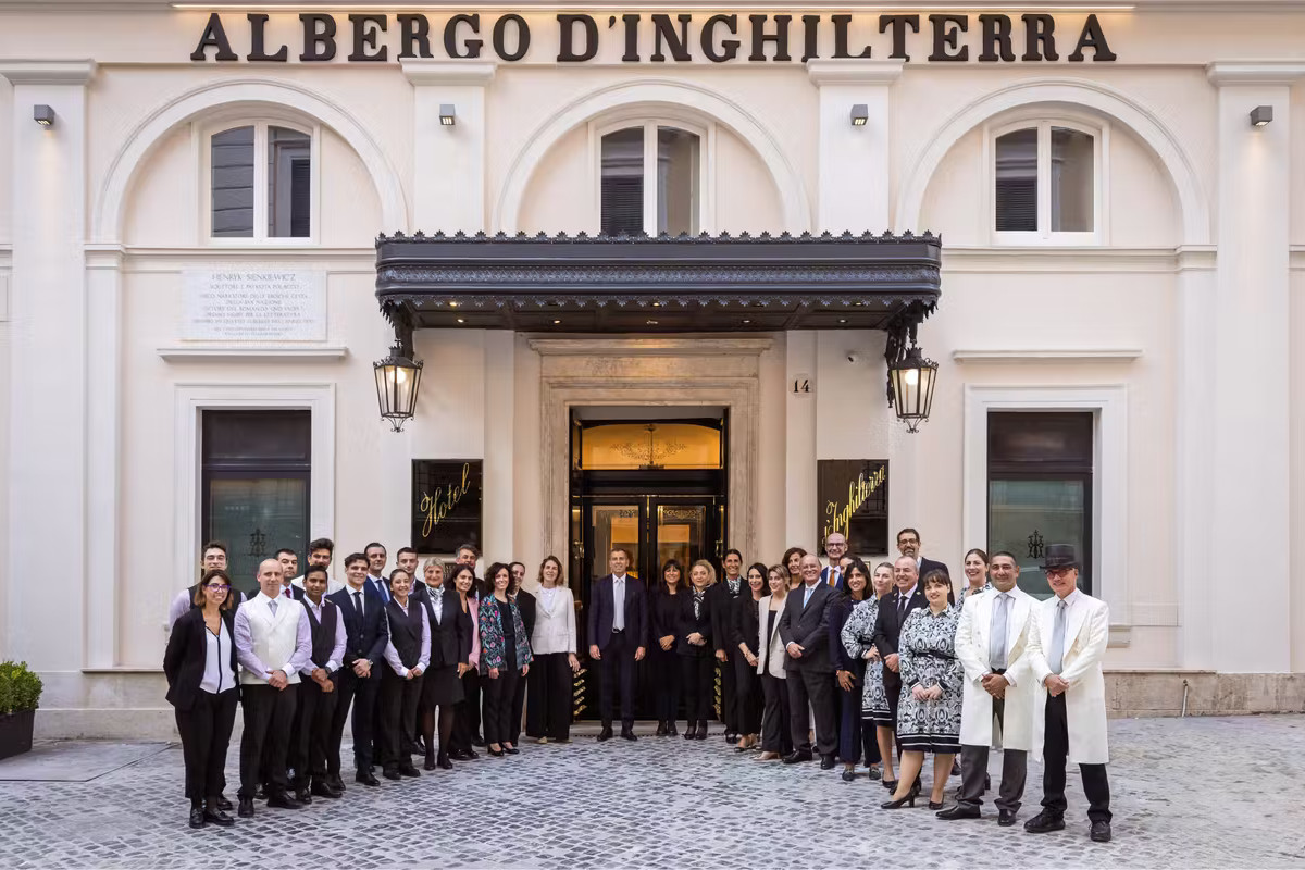 Rinasce un mito: l'Hotel d'Inghilterra a Roma riapre le porte