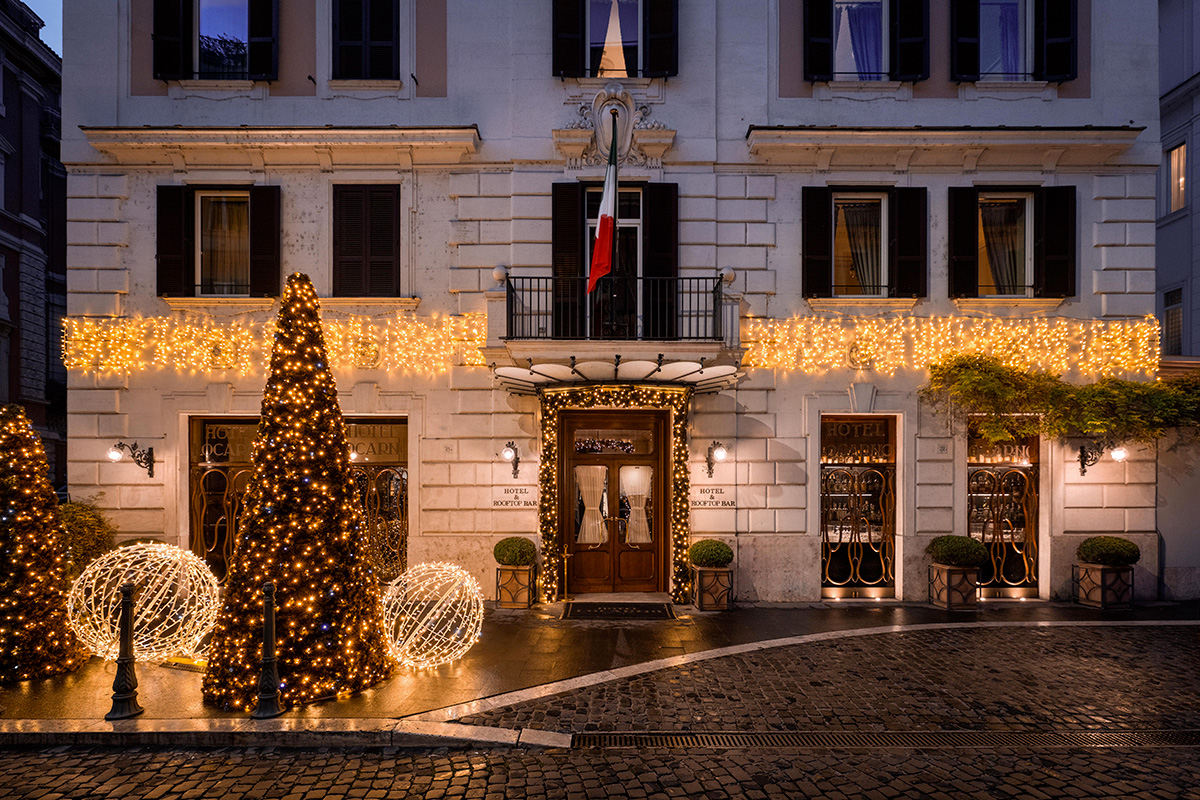 I migliori allestimenti natalizi 2025 degli hotel: Castiglion del Bosco