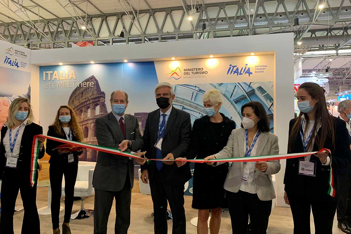 L'inaugurazione del padiglione italiano a Ibtm World Virtual L'Agenzia nazionale del turismo vola in Spagna per intercettare nuovi flussi