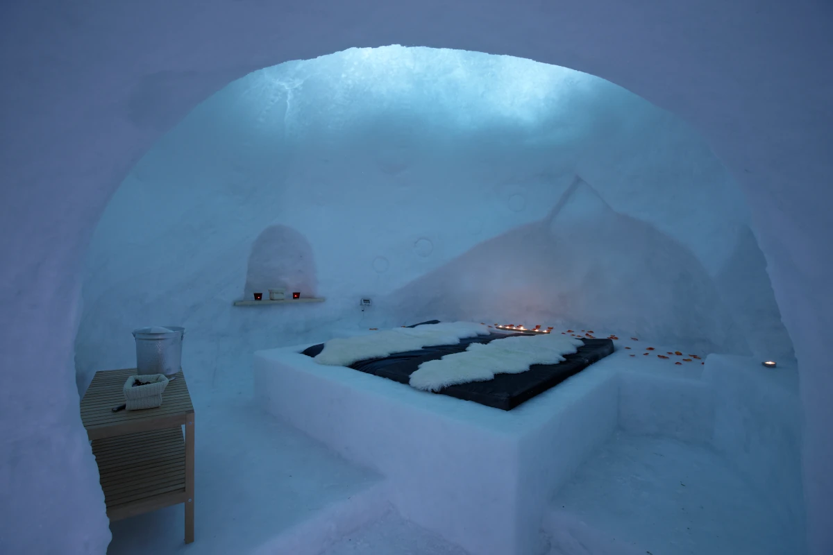 L'Igloo rifugio Bellavista Case sull’albero, Glass cube, lodge fluttuanti: il glamping è anche d’inverno