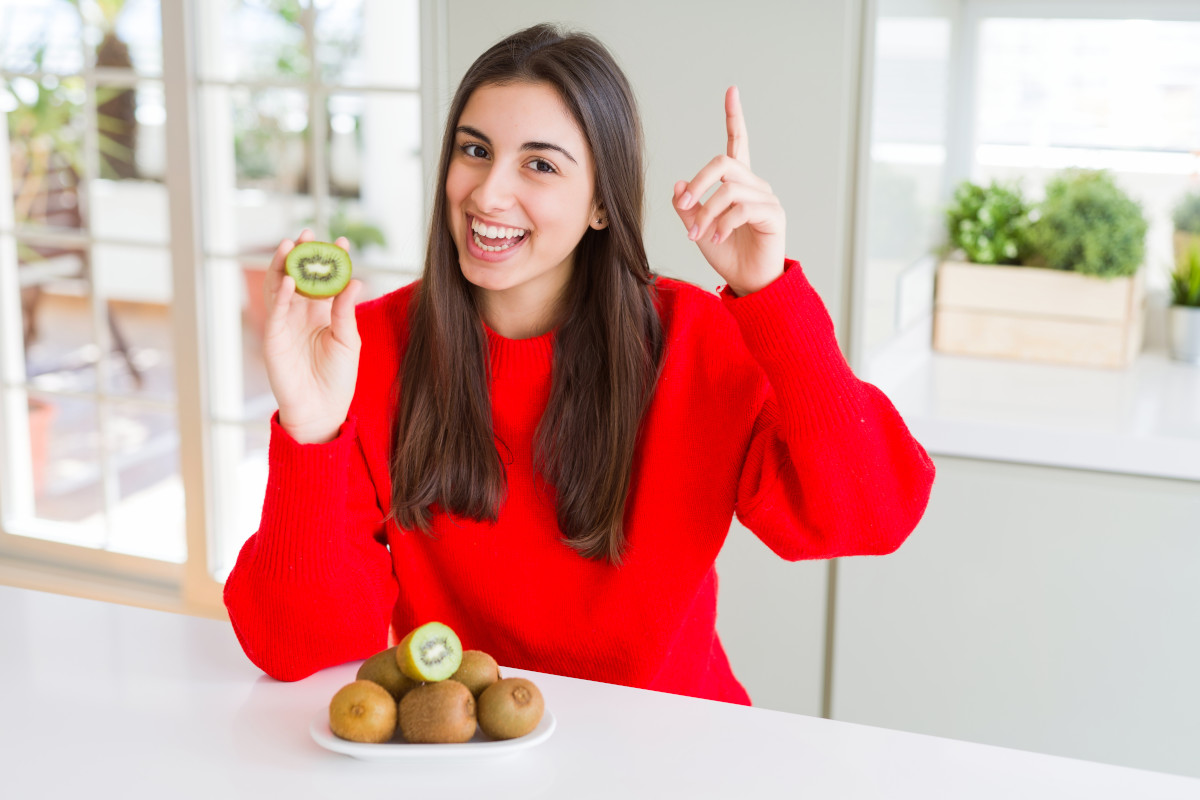 Due kiwi al giorno migliorano l'umore e il benessere di una persona
