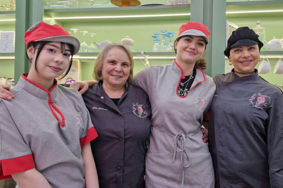 Sotto la toque di Pina Molitierno, la gelatiera che è “rinata” come una fenice