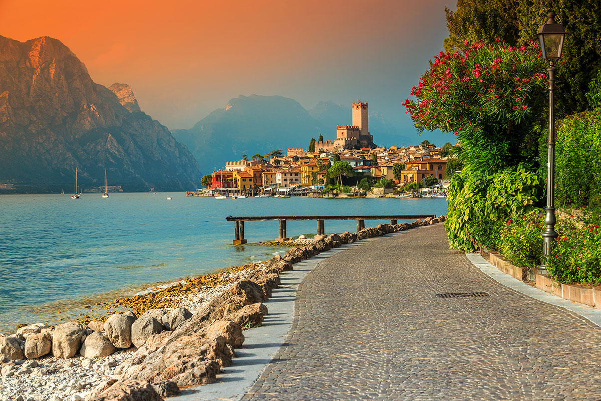 Lago di Garda Siccità, laghi alpini mai così asciutti