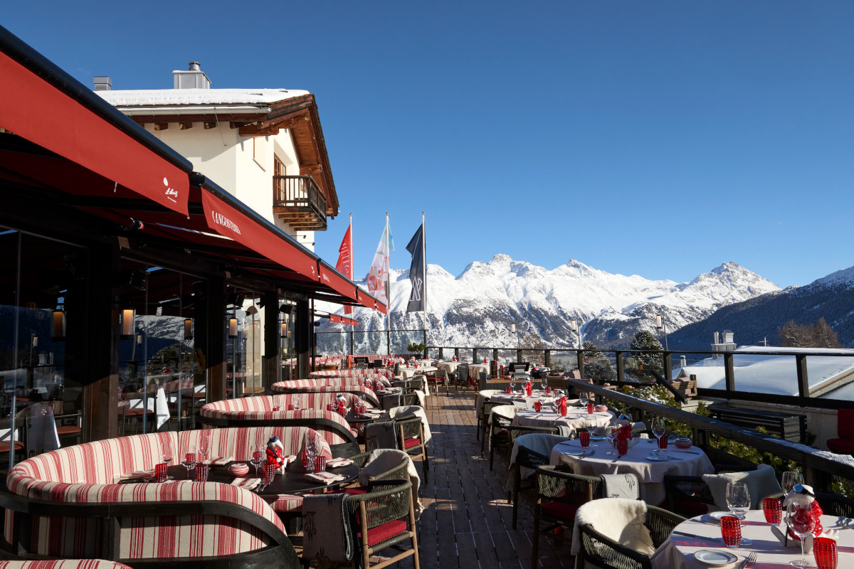 Langosteria: il caldo ed elegante mare... di St. Moritz