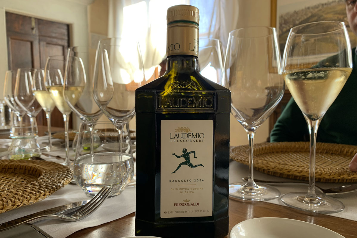 Frescobaldi: olio Laudemio 2024 e pasta Tirrena, il territorio oltre il vino