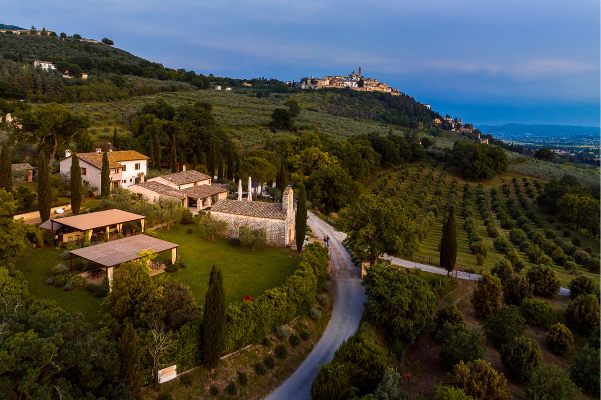 San Pietro a Pettine, in Umbria una cucina che ruota attorno al tartufo
