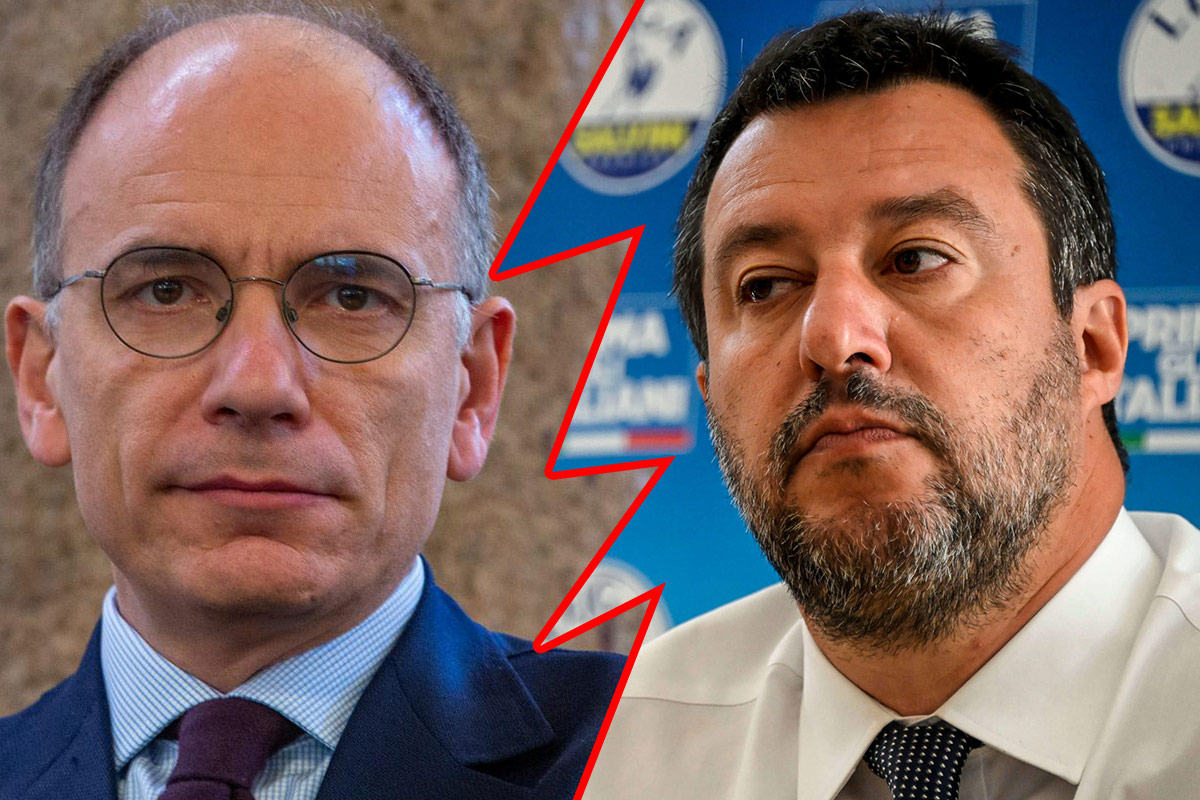 Scontro tra Letta e Salvini Green pass, quanta confusione! L'accoglienza: «O tutti o nessuno»