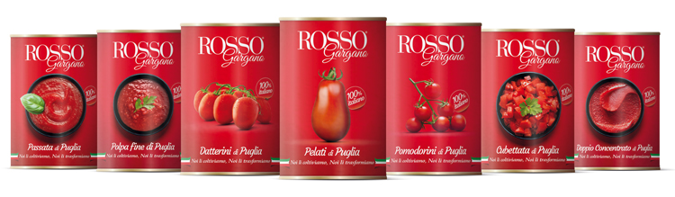 Linea barattoli Rosso Gargano - Pane, pizza, dolci Arte bianca pronta a ripartire