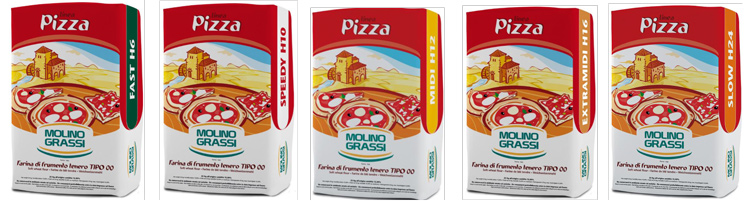 (Linea H di Molino Grassi Cinque farine per ogni tempo di impasto)