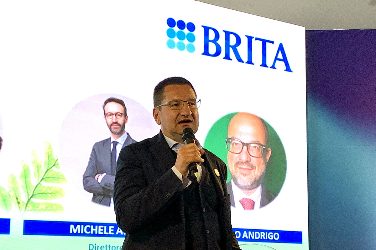 Lorenzo Sarvello, amministratore delegato di Brita Brita: bere acqua in modo sostenibile