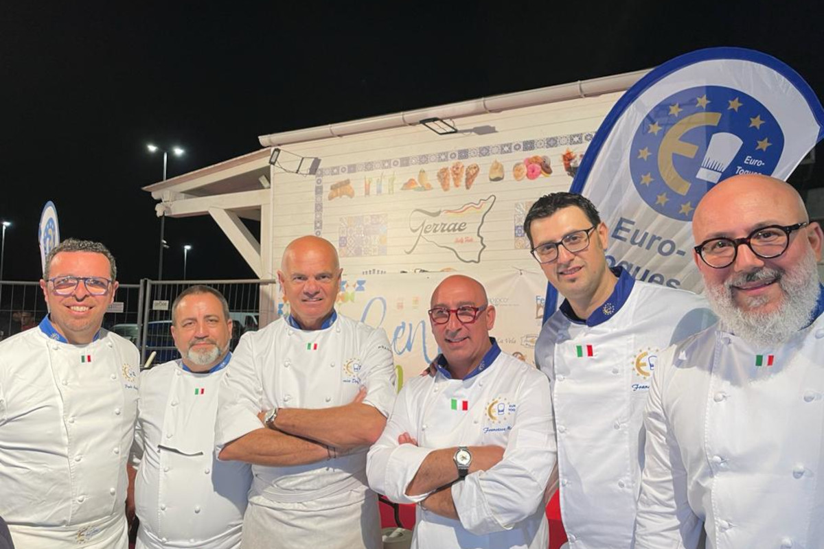 I cuochi Euro-Toques pronti per la cena  I cuochi di Euro-Toques incantano Mazara del Vallo