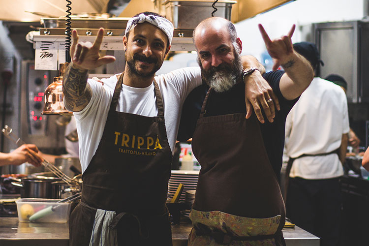 Diego Rossi e Tim Butler (Milano vs Bangkok Tim Butler nei fuori carta di Trippa)