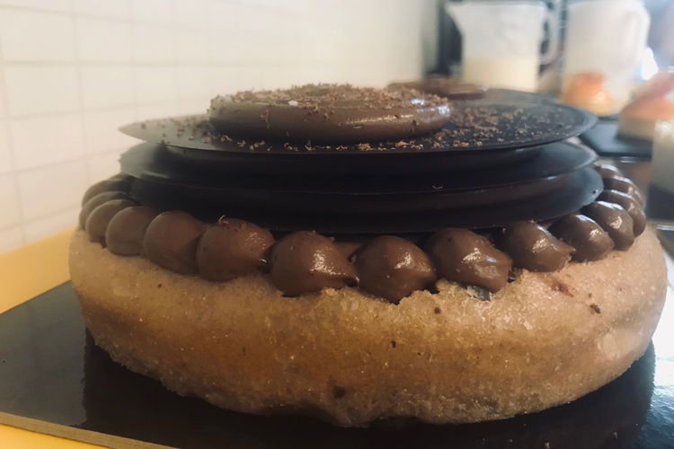 Pane al cioccolato 70% e Einkorn (Molino Grassi interpreta Il pane e la pasticceria)