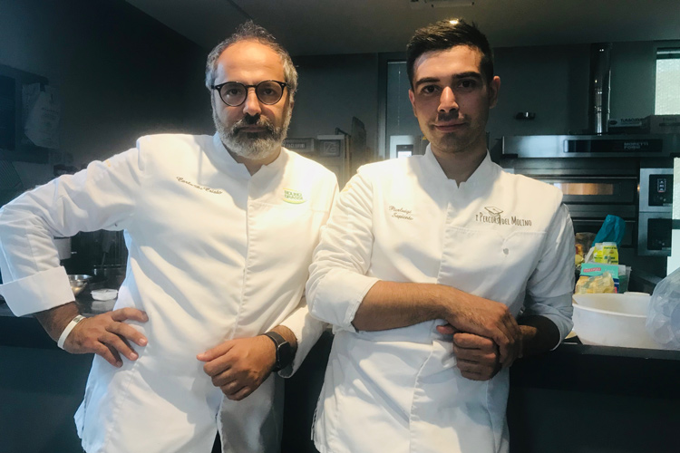 Carlo Di Cristo e Pierluigi Sapiente (Molino Grassi interpreta Il pane e la pasticceria)