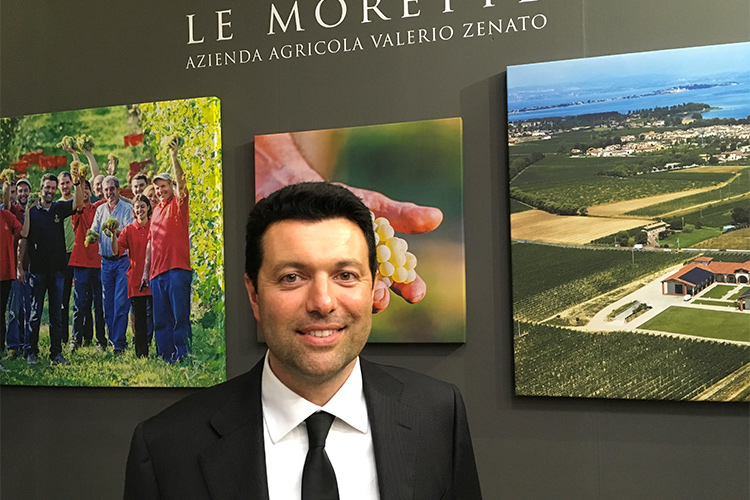 Fabio Zenato - Nel Lugana de Le Morette corpo e mineralit&agrave; di terra gardesana