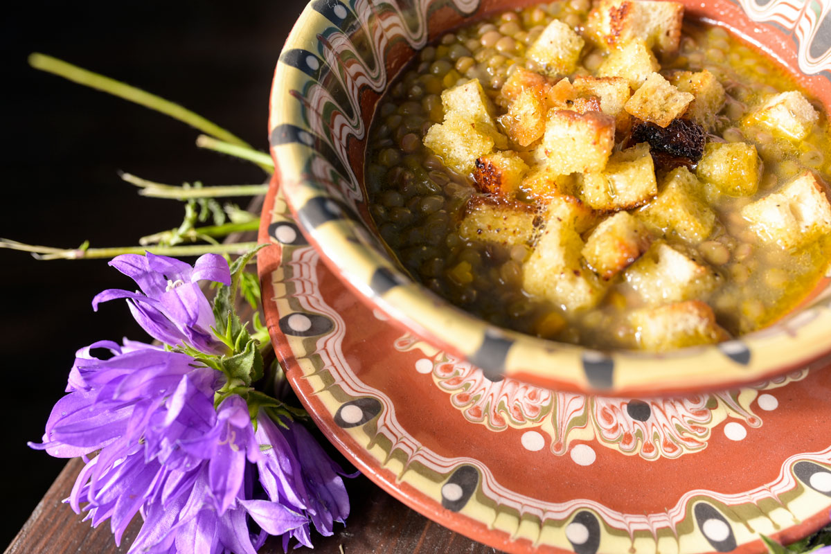 Zuppa di lenticchie di Castelluccio Igp 