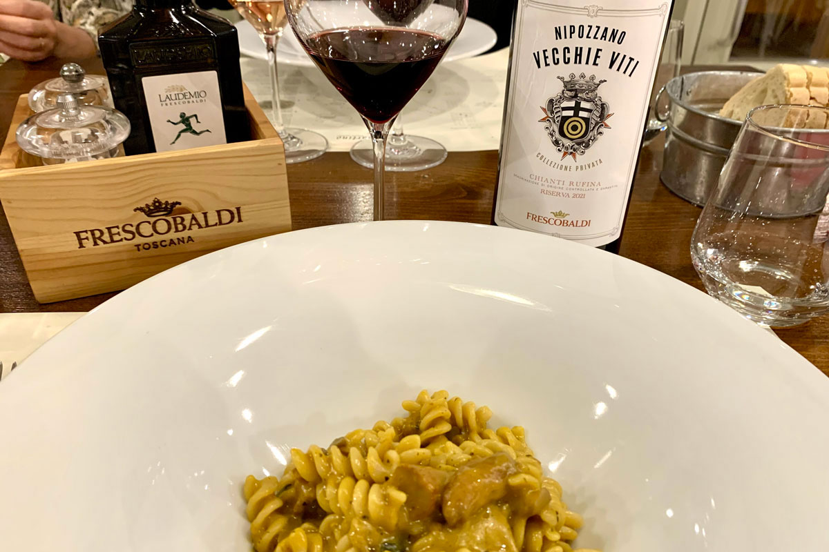 Frescobaldi: olio Laudemio 2024 e pasta Tirrena, il territorio oltre il vino