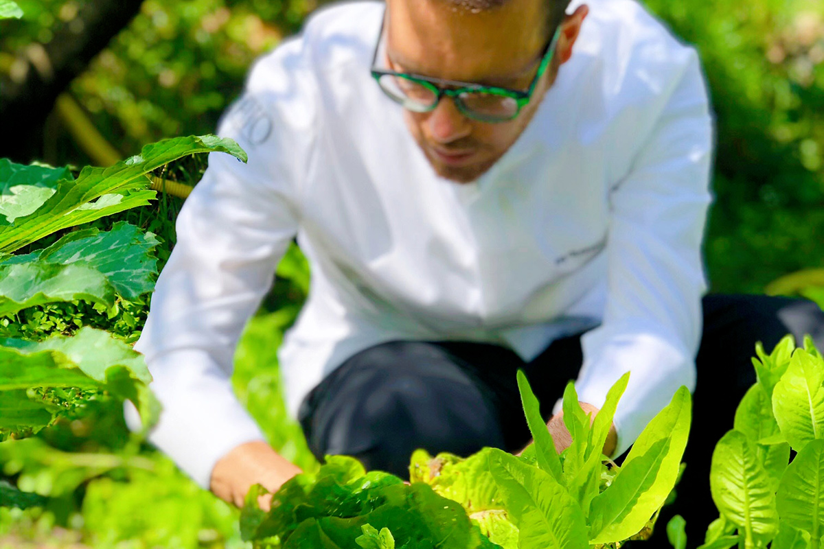 Lo chef nell'orto Orto by Jorg Giubbani, strano (ma riuscito) abbinamento tra Liguria e Alto Adige