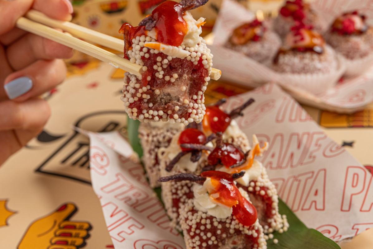 Sushi del macellaio Pane