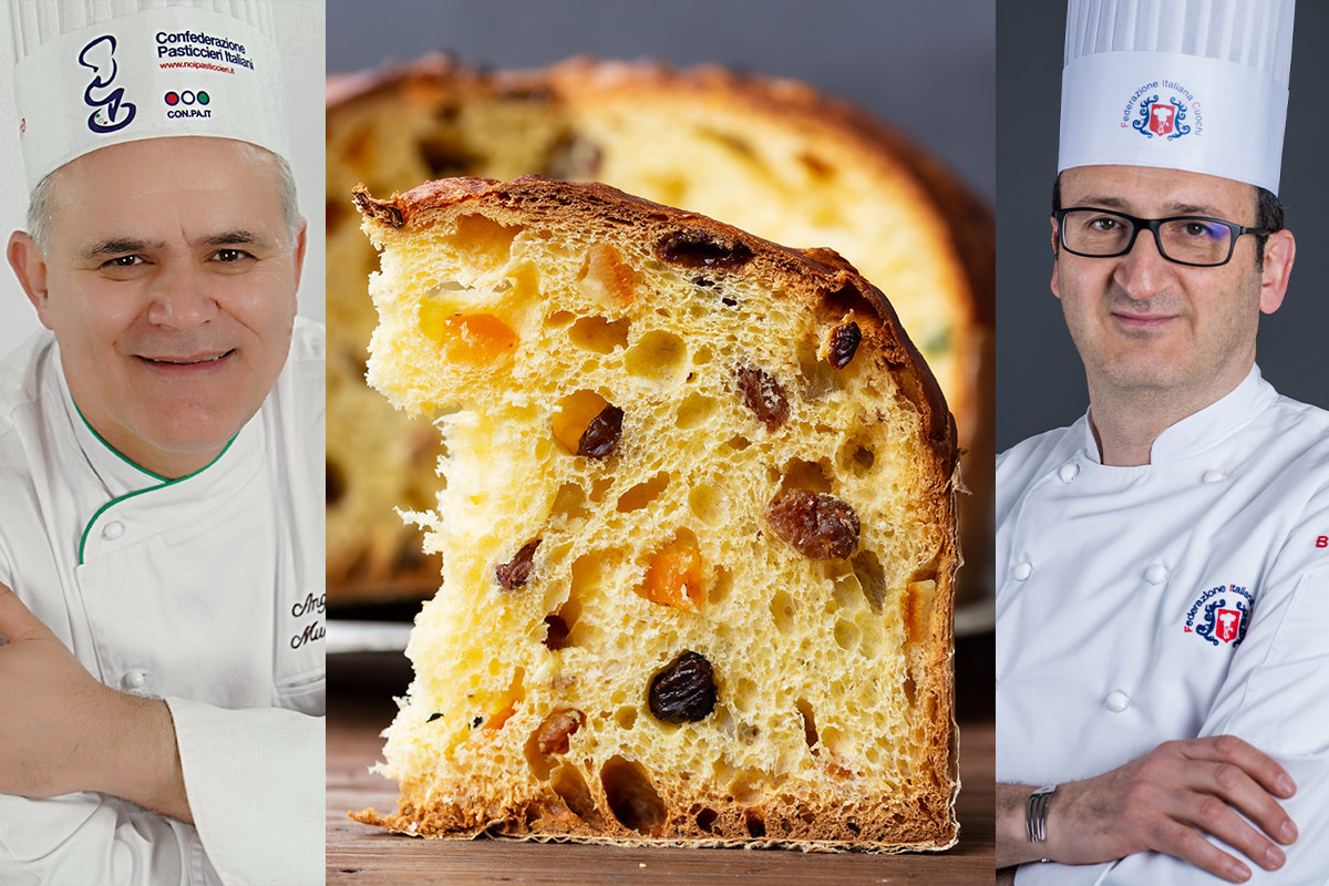 Angelo Musolino (presidente Conpait) e Rocco Pozzulo (presidente Fic) Conpait e Fic chiedono un nuovo nome e più tutela per il panettone artigianale italiano