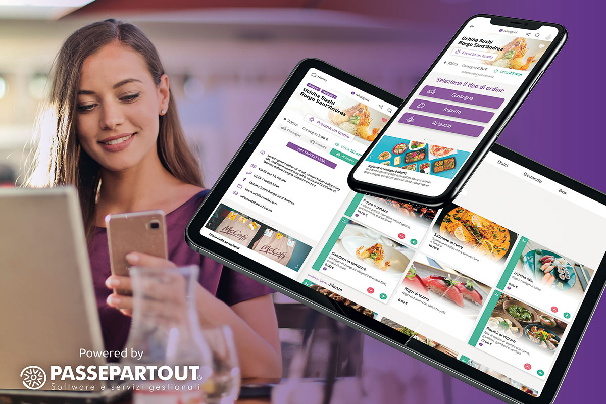 Nuova versione di Menu MySelf per il self-ordering nel locale o a domicilio