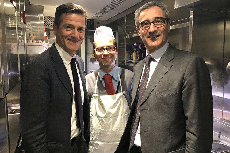 (Sul Frecciarossa la pasta cotta al momento Il nuovo servizio simbolo dell&rsquo;italianit&agrave;)