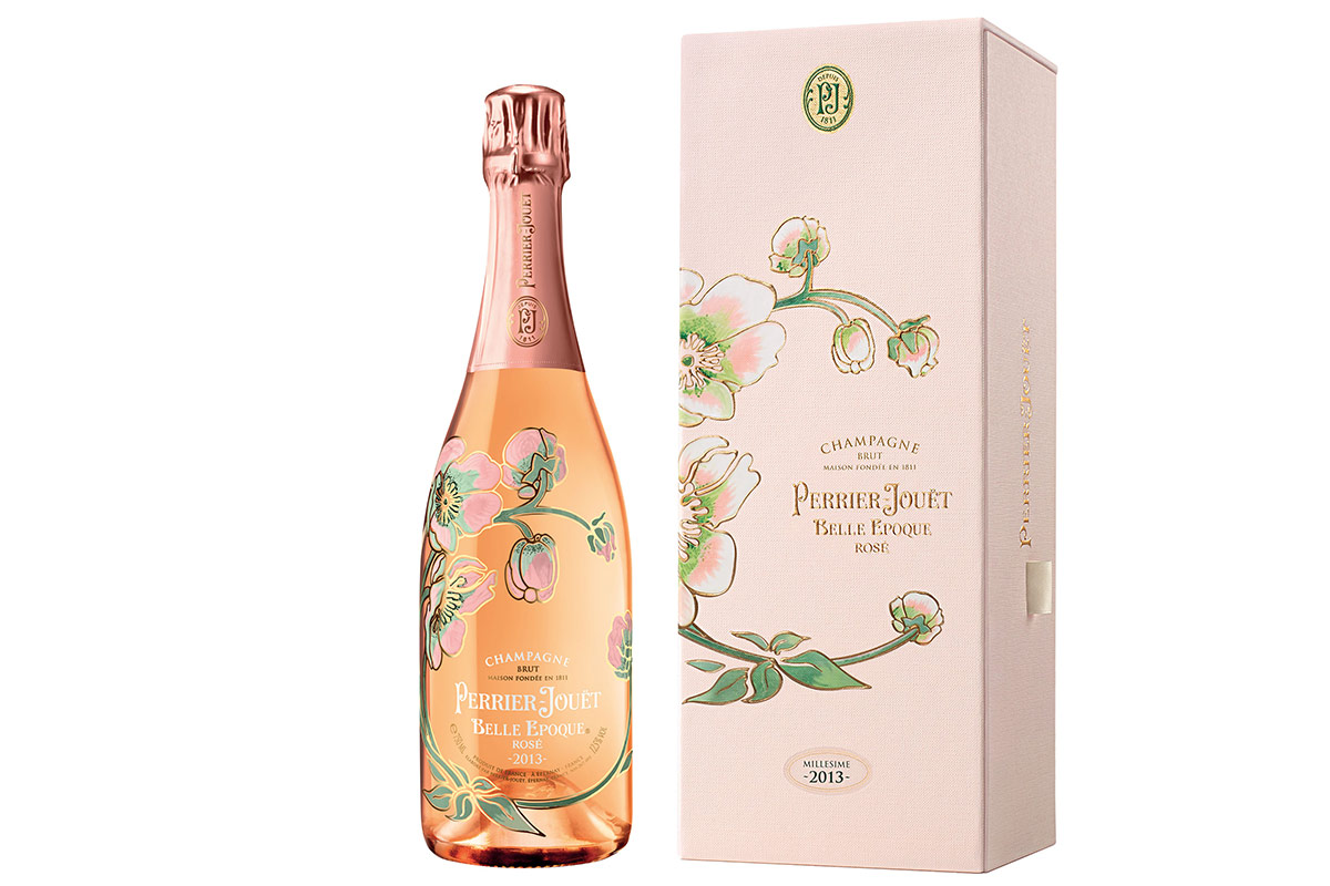 Perrier-Jouët Belle Epoque Rosé 2013 Belle Epoque Rosé 2013, lo champagne più stravagante di Perrier-Jouët