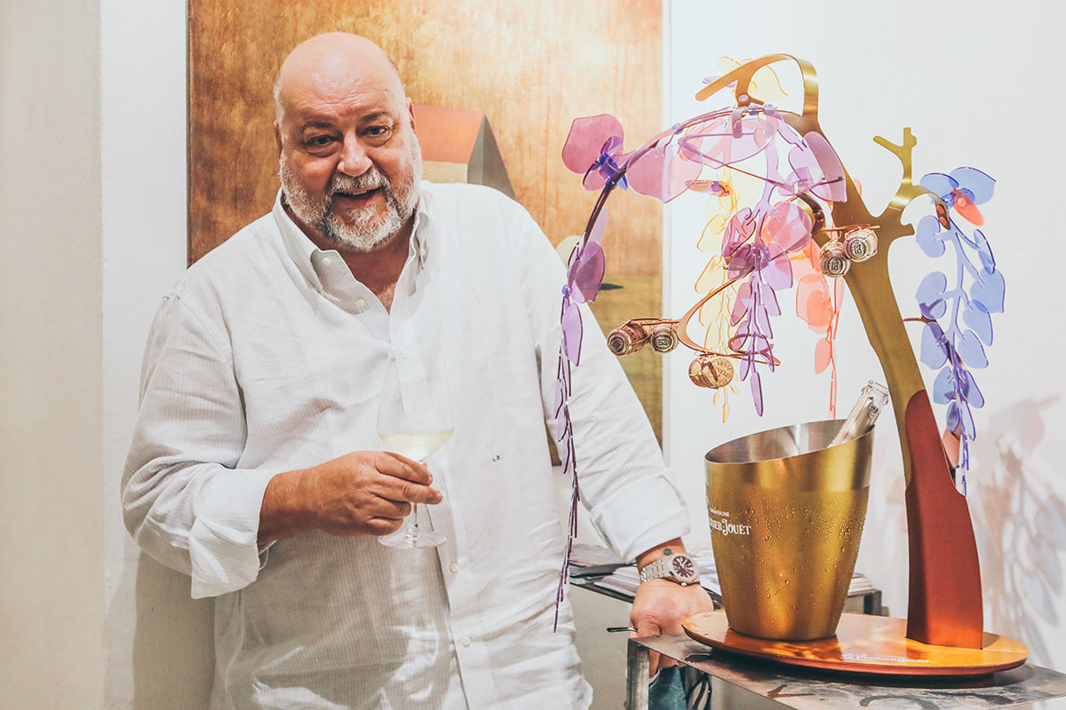 Leo Damiani [Perrier-Jouët] sempre più protagonista dei momenti conviviali