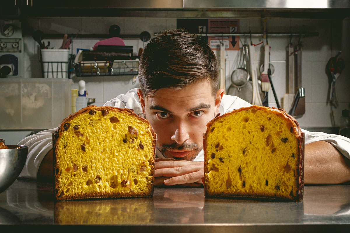 Pierluigi Sapiente Il segreto di un panettone perfetto è scegliere la giusta farina