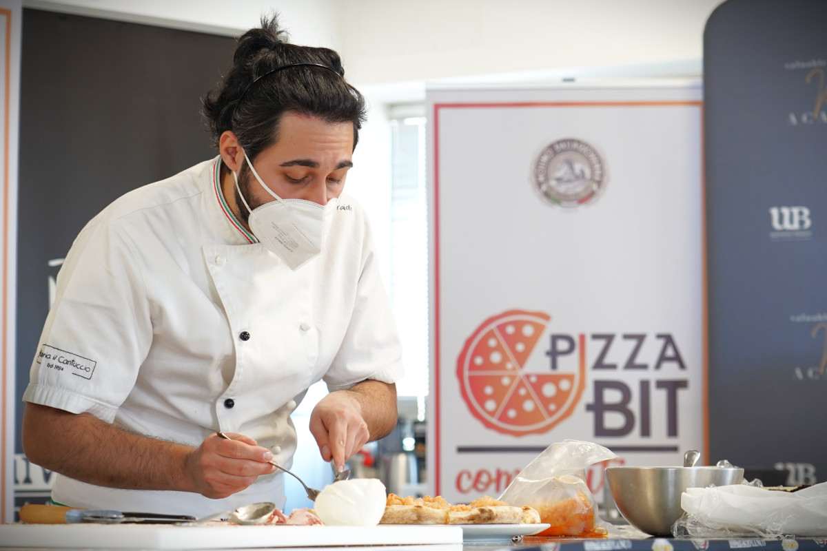 Pizza bit competition un momento della sfida in Piemonte Pizza bit competition: ecco i primi qualificati