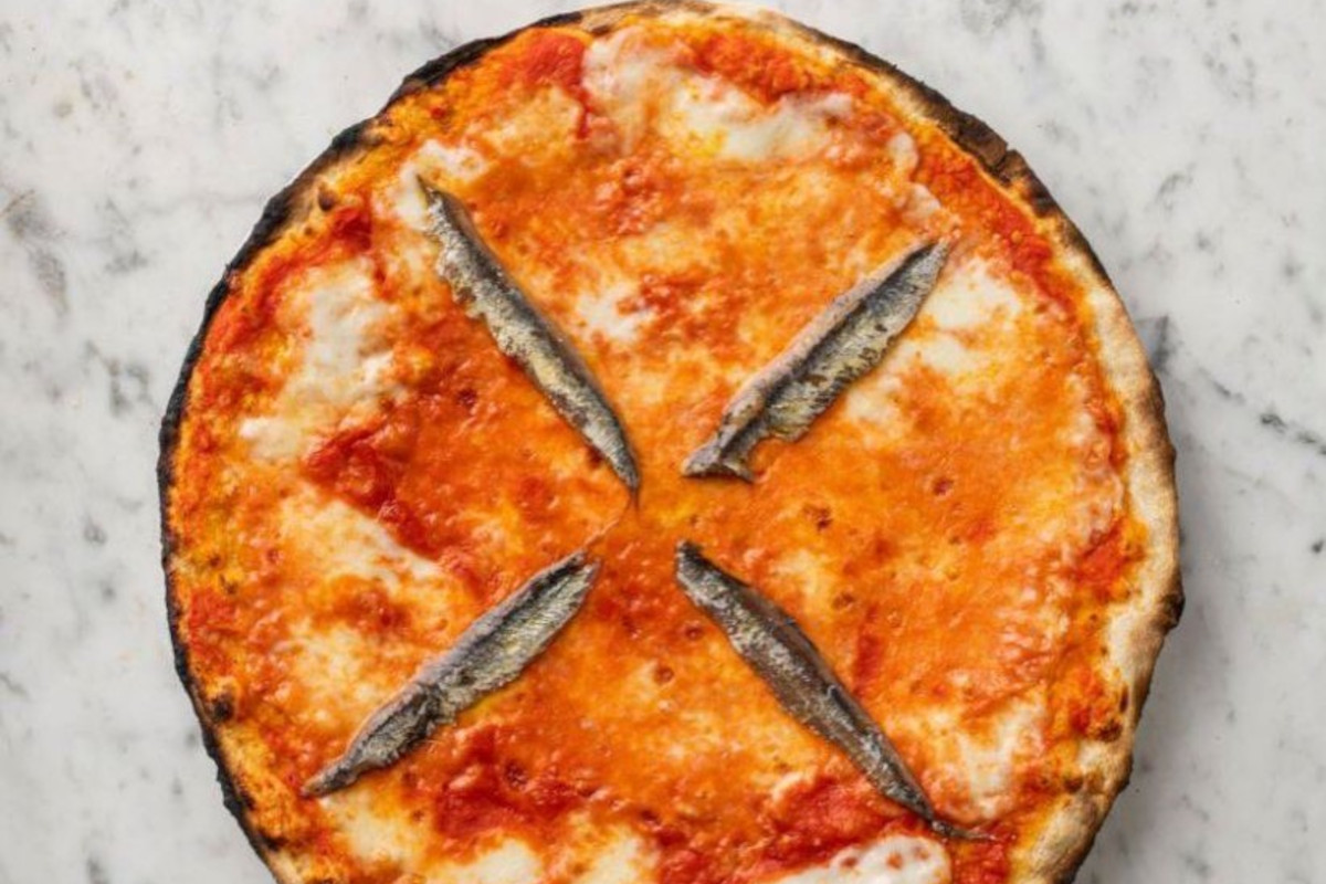 Una pizza di Lievito Fleming Da Lievito Fleming la pizza romana del maestro Callegari