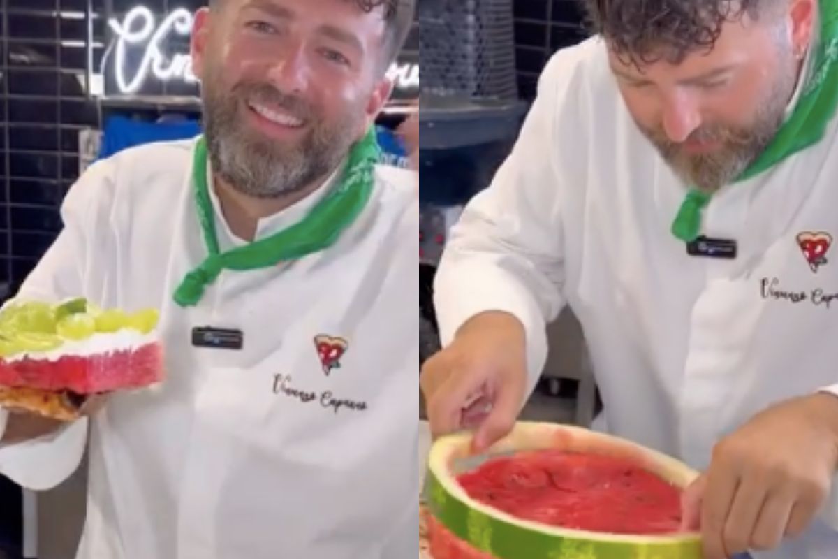 Creata a Napoli la pizza con l'anguria. «Peggio di quella con l'ananas»