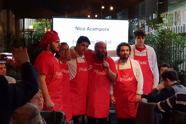(Una pizzeria gestita da ragazzi autistici Da Samsung l'app per realizzare il sogno)