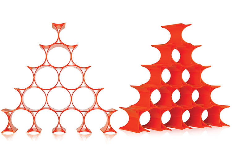 Sotto l&rsquo;albero... del sommelier Portabottiglie Infinity Kartell