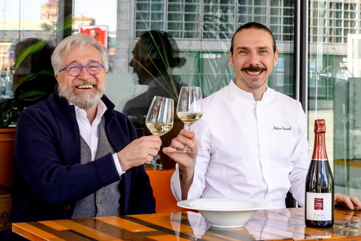 Roberto Lechiancole e Stefano Grandi Stefano Grandi porta in tavola Oltrep&ograve; e cucina lombarda
