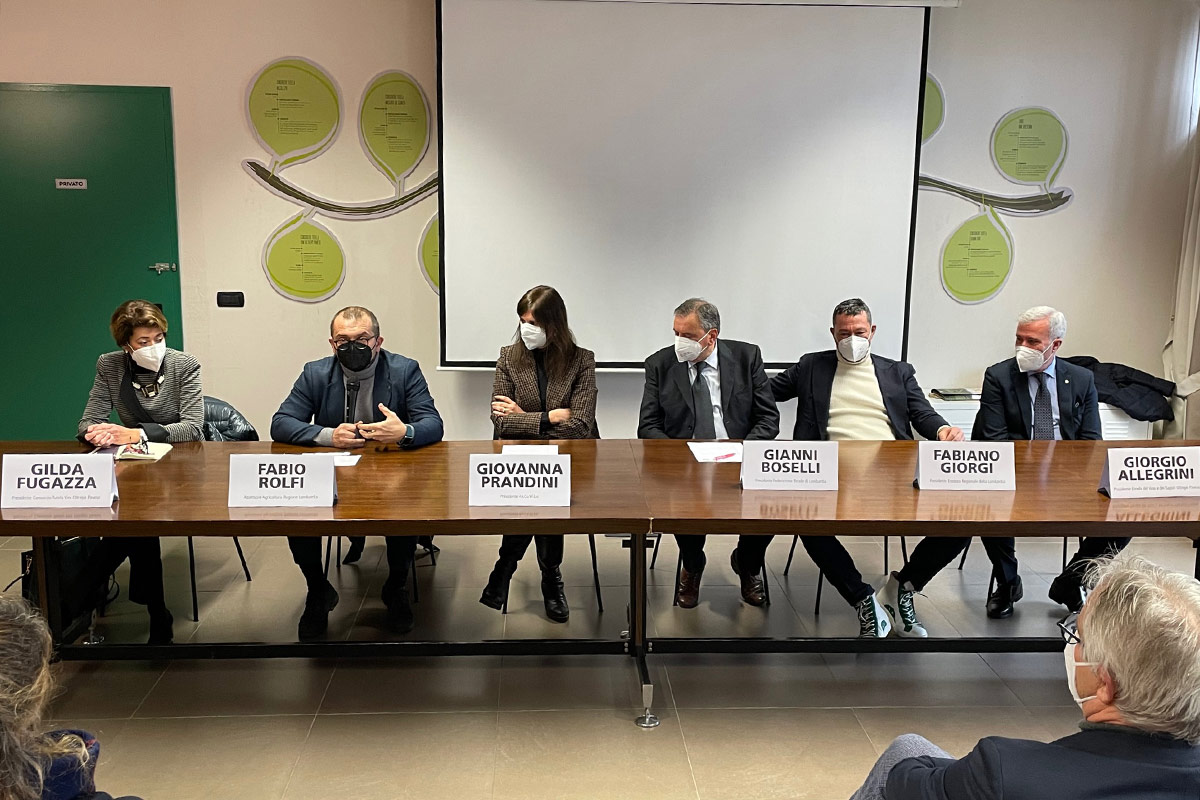 Gilda Fugazza, Fabio Rolfi, Giovanna Prandini, Gianni Boselli, Fabiano Giorgi, Giorgio Allegrini Ascovilo e Strade del Vino e dei Sapori, accordo per promuovere territorio e turismo