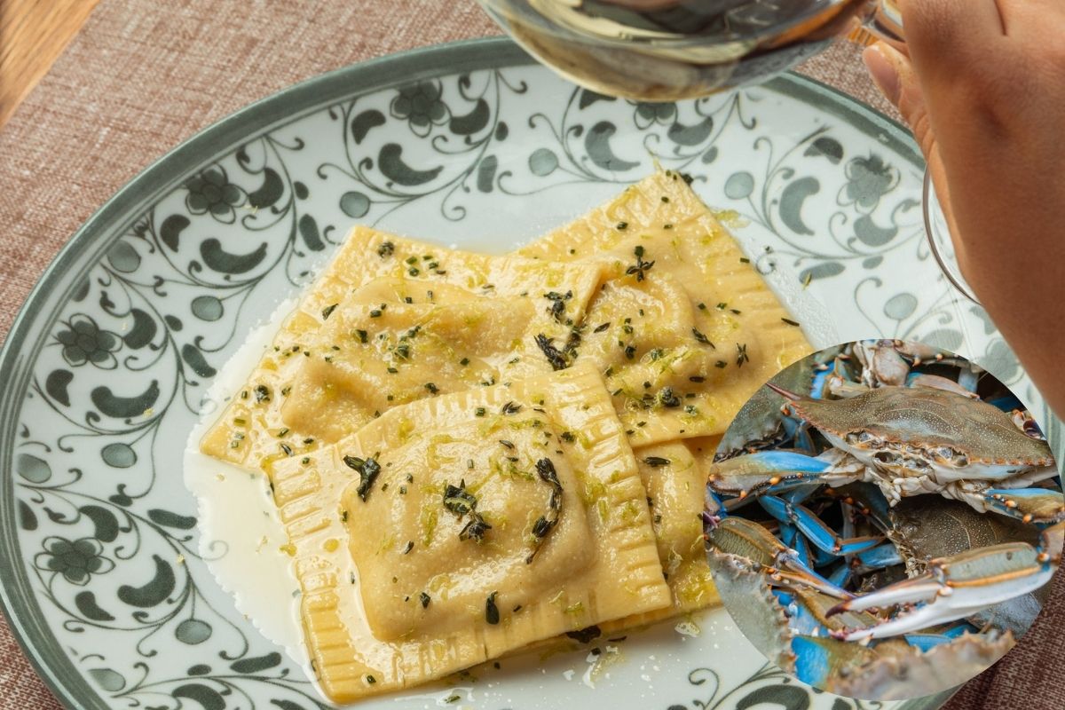 Il granchio blu arriva da Eataly: i ravioli nei menu di cinque ristoranti italiani