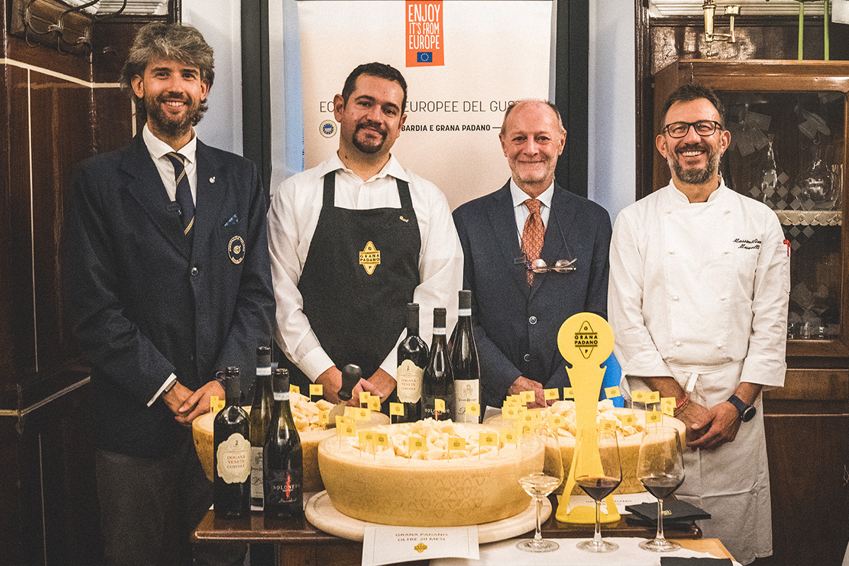Federico Bovarini, Gabriele Merlo, Gabriele Ancona, Max Masuelli &ldquo;Nati per stare insieme&rdquo; a Milano da Trattoria Masuelli San Marco