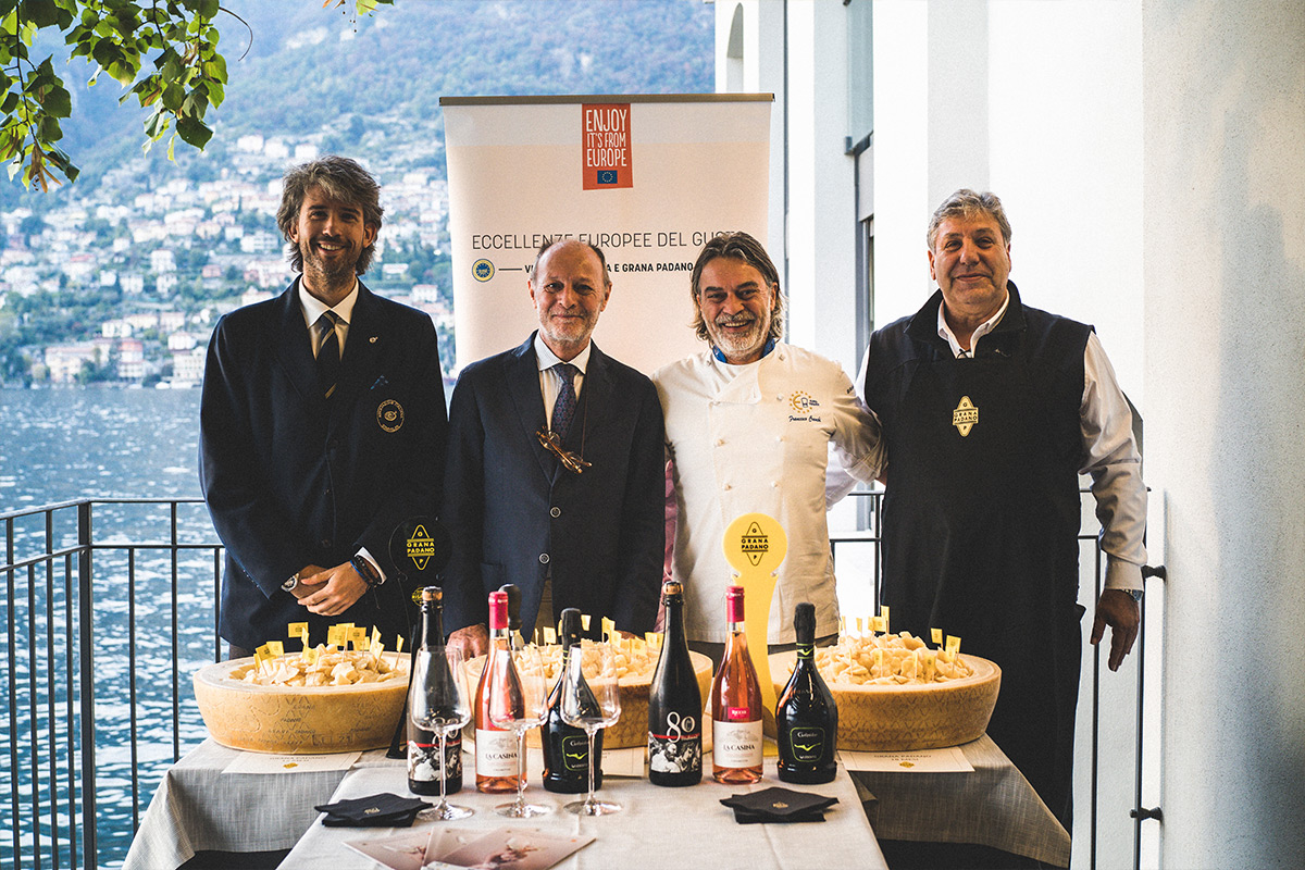 Federico Bovarini, Gabriele Ancona, Francesco Cranchi e Cornelio Marini &ldquo;Nati per stare insieme&rdquo; sul lago al Belvedere di Torno
