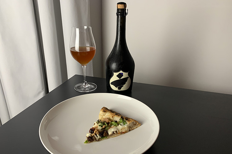 L'Equilibrista, birra Metodo Classico, e pizza Riccia di Mammà Francesco Martucci, un trionfo in diretta