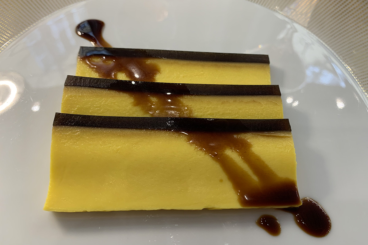 Crèm caramel di Parmigiano Reggiano con aceto balsamico tradizionale Identità di Formaggio torna a Milano nel segno del Parmigiano Reggiano