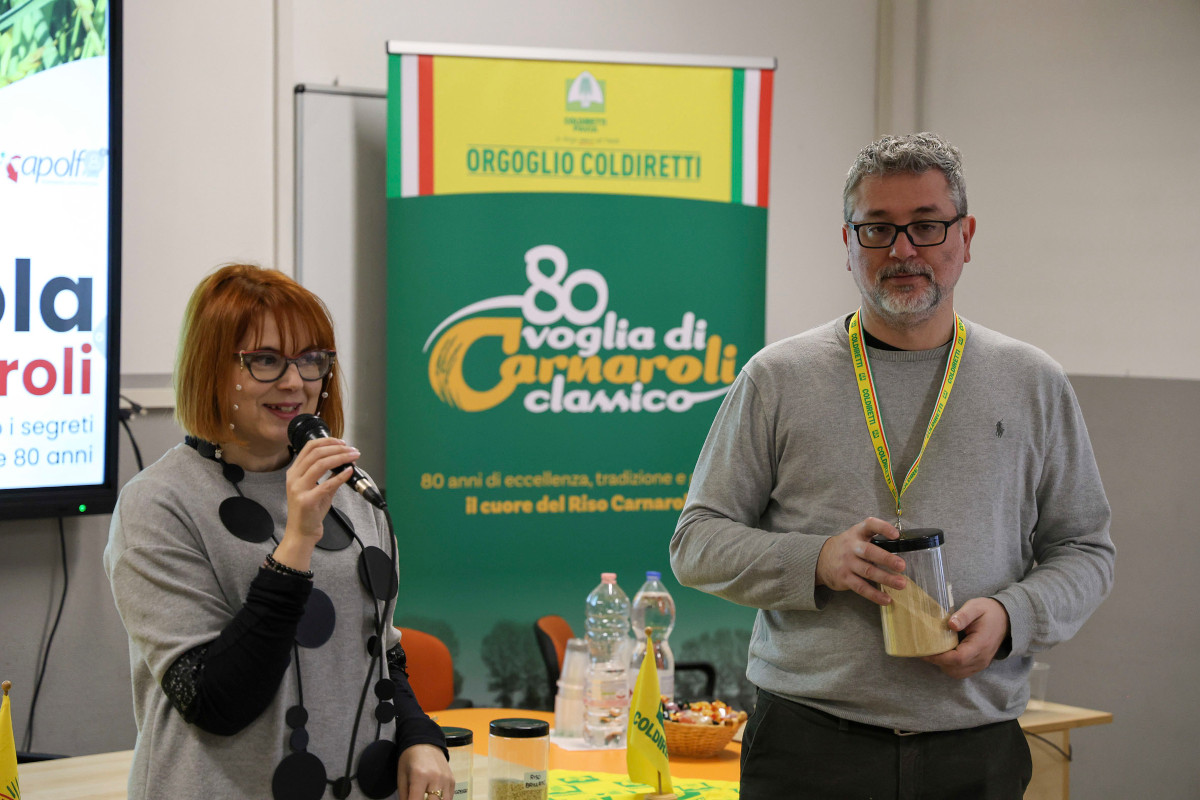Coldiretti Pavia insegna ai giovani come coltivare e cucinare il riso Carnaroli