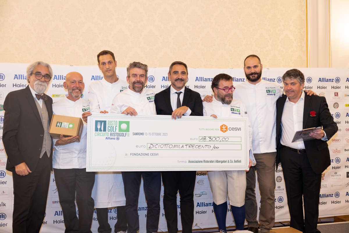 Ristogolf 2023 by Allianz chiude a Sanremo tra alta cucina, sport, fiori e musica 